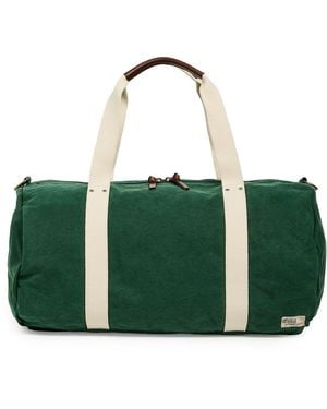 Ralph Lauren Canvas Duffle Bag - Green