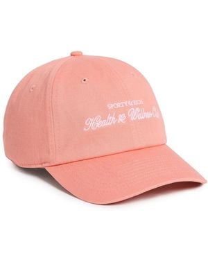 Sporty & Rich H & W Club Cap - Pink