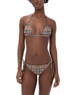 Burberry Cobb Bikini Set - Brown