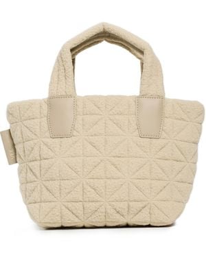 VEE COLLECTIVE Sherpa Mini Vee Tote - Natural