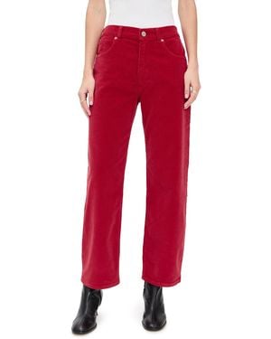 La Ligne The Marilyn Corduroy Pants - Red