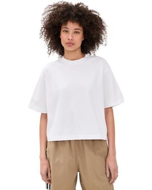 Madewell The Boxy Crop Tee - White