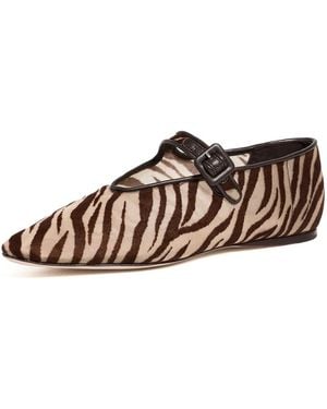 Loeffler Randall Junia Mary Jane Flats - Black