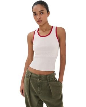 JW Anderson Contrast Trim Vest - Red