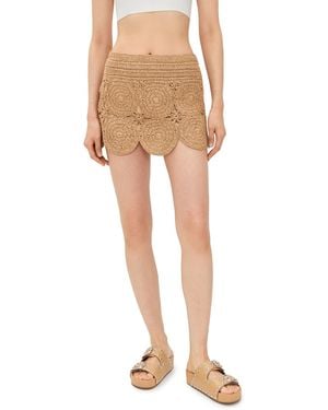 Simon Miller Beep Beep Mini Skirt - Natural