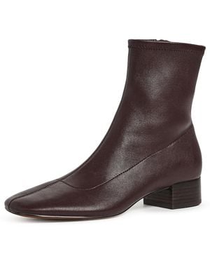 Madewell Paisley Centre Seam Glove Booties - White