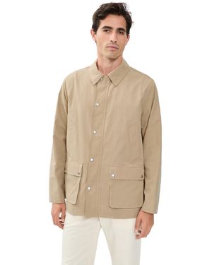 Vince Lightweight Barn Jacket - Natural