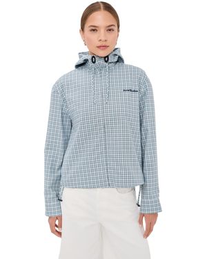 Acne Studios Summery Check Jacket - Blue