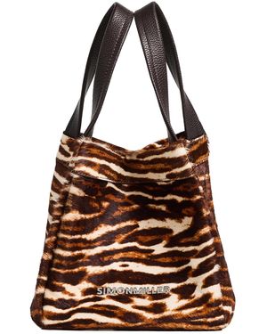 Simon Miller Haircalf Quad Bucket Bag - Black