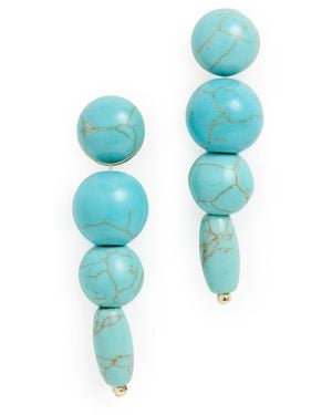 BaubleBar Fatima Drop Earrings - Blue