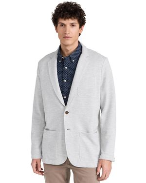 Faherty Inlet Knit Blazer - Blue