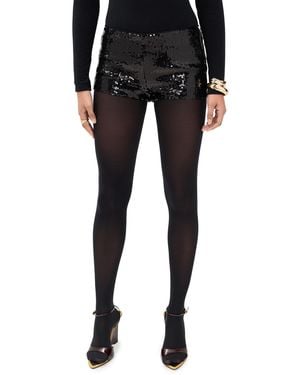 Nia Fever Hot Pants - Black
