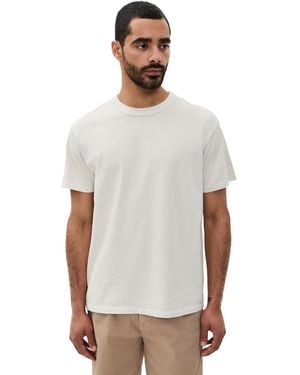 Save Khaki Jersey Phys Ed Tee - White