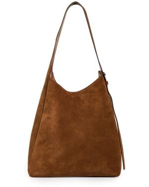 Tory Burch Romy Suede Hobo Bag - Brown