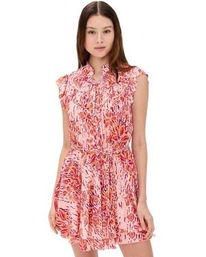 Poupette Mini Dress Callie V - Red