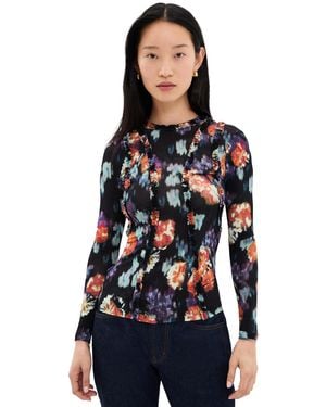 Ulla Johnson Clover Jersey Top - Black