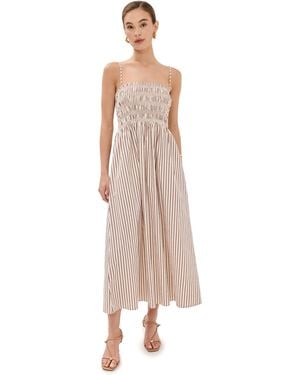 slim fit dress slacks Nina Long Sleeve Mini Dress