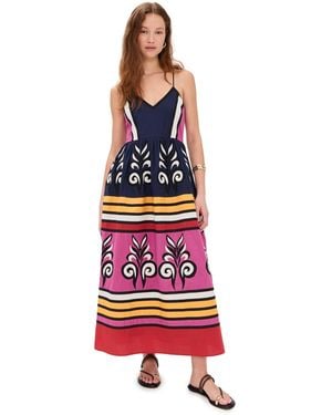 Carolina K Antonella Dress - Red