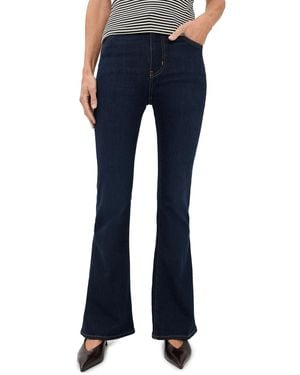 FRAME The Petite Pixie Flare Jeans - Blue