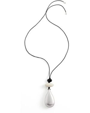 Lizzie Fortunato Museo Cord Necklace - White