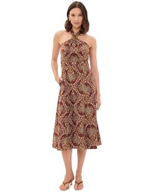 Shoshanna Lainey Midi Dress - Multicolor