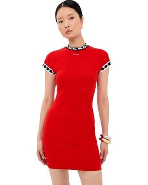 Versace Knit Dress - Red