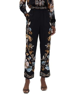 FARM Rio Snake Garden Pants - Black