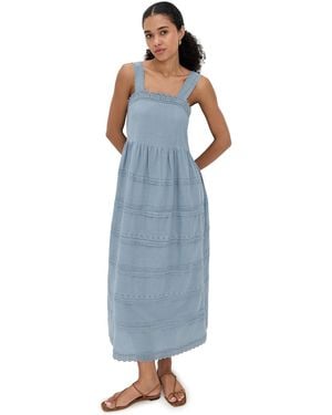 The Great The Reverie Dress - Blue