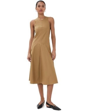 BITE STUDIOS Shield Organic Cotton Dress - Natural