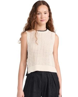 Varley Delaney Knit Vest - Black