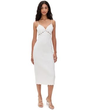 LoveShackFancy Sydelle Dress - White