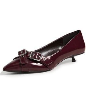 Free People So 90's Kitten Heels - Brown