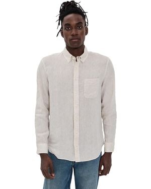 Taylor Stitch The Jack Linen Shirt - White