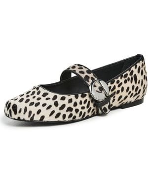 Coperni Belt Ballerina Flats - Black