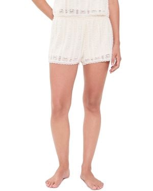 Z Supply Ella Lace Shorts - White