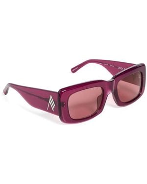The Attico Marfa Sunglasses - Red