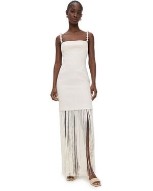 ANDRES OTALORA Mar Caribe Dress - White