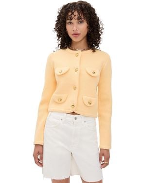 English Factory Round Hem Cardigan - Multicolour