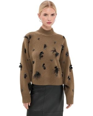 Jonathan Simkhai Gabriette Sweater - Brown