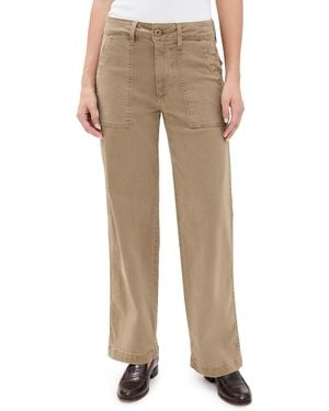 AMO Easy Army Slouch Pants - Natural