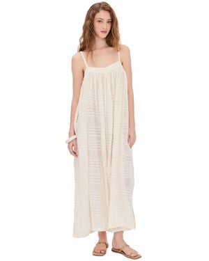 lemlem Eda Slip Coverup Dress - White