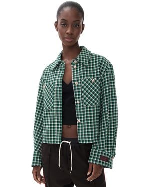 Essentiel Antwerp Kitten Rounded Sleeve Jacket - Green