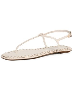 SCHUTZ SHOES Elsha Sewing Sandals - White