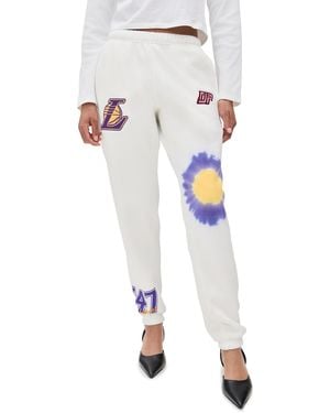 DANNIJOPRO Lakers Bullseye Sweatpants - White