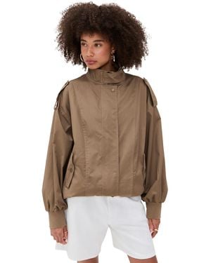 STAUD Simone Jacket - Brown