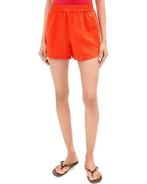 Le Bos Estelle Linen Shorts - Orange