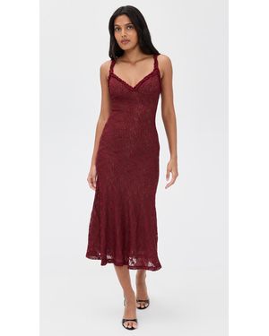 bardot marico lace midi dress Bardot Marico Sleeveless Lace Appliqu Midi Dress