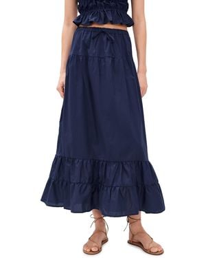 Peixoto Riley Maxi Skirt - Blue