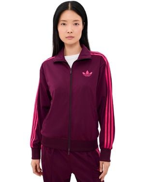 adidas Firebird Loose Track Top - Red