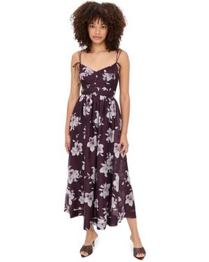 En Saison Annaliese Midi Dress - Purple